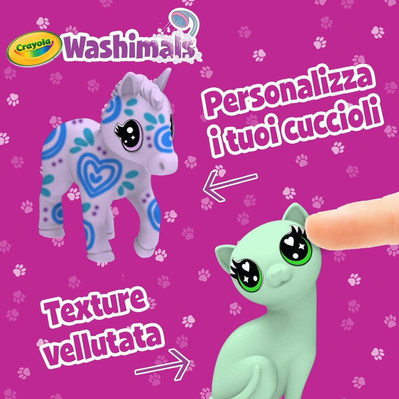 CRAYOLA Washimals Pastel Pets 3-Pack – Markers & Scrubber Set - Image 5