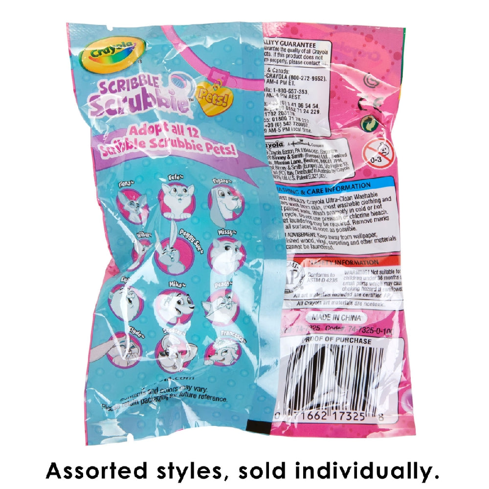 CRAYOLA LLC Crayola Assorted Scribble Scrubbie Unisex, 3+ Years - Image 3