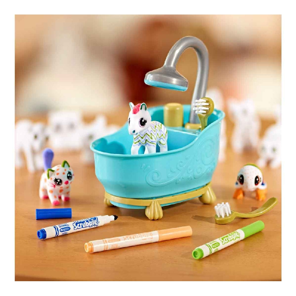 CRAYOLA LLC Crayola Scribble Scrubbie Pets Mega Tub Set Unisex, 3+ Years - Image 4