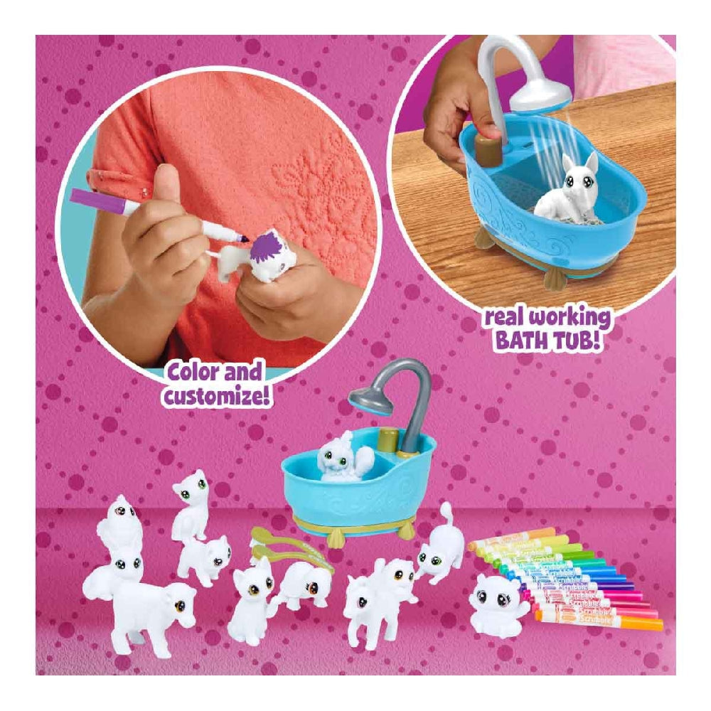 CRAYOLA LLC Crayola Scribble Scrubbie Pets Mega Tub Set Unisex, 3+ Years - Image 5