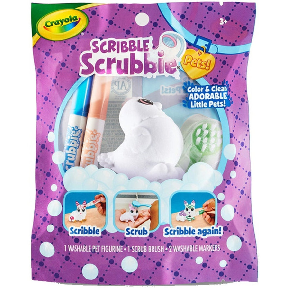 CRAYOLA LLC Crayola Assorted Adorable Scribble Scrubbie Unisex, 3+ Years - Image 2