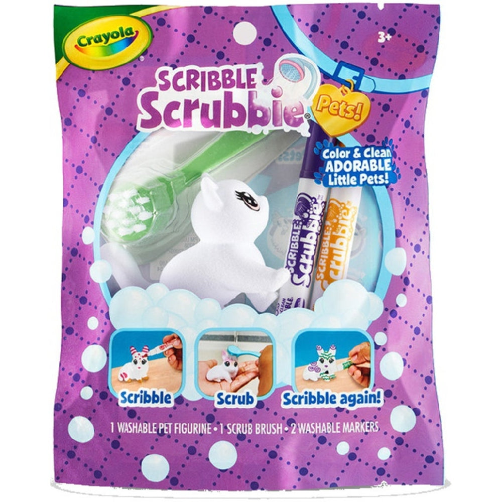 CRAYOLA LLC Crayola Assorted Adorable Scribble Scrubbie Unisex, 3+ Years - Image 3
