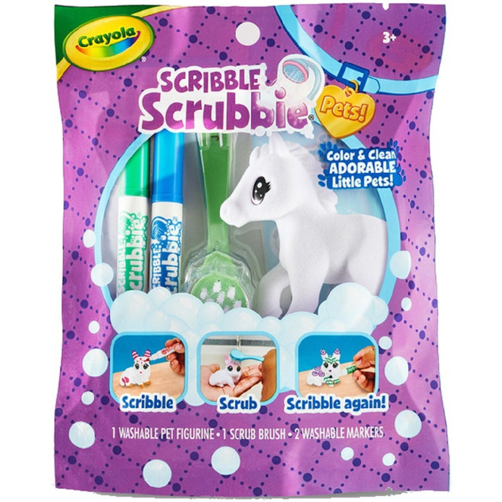 CRAYOLA LLC Crayola Assorted Adorable Scribble Scrubbie Unisex, 3+ Years - Image 4
