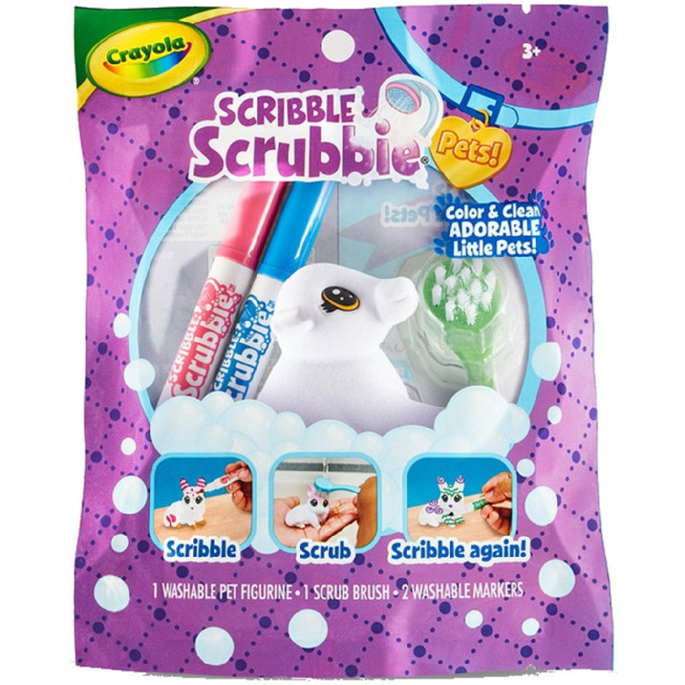 CRAYOLA LLC Crayola Assorted Adorable Scribble Scrubbie Unisex, 3+ Years - Image 5