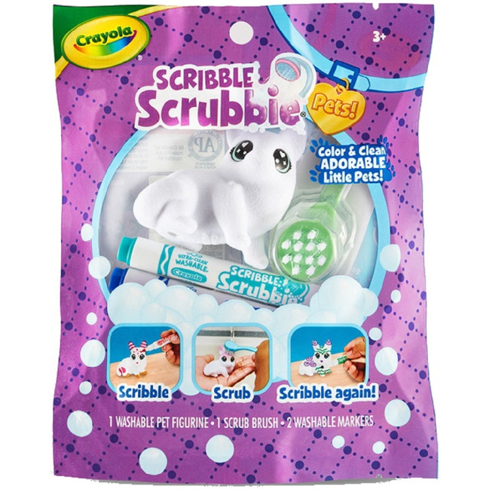 CRAYOLA LLC Crayola Assorted Adorable Scribble Scrubbie Unisex, 3+ Years - Image 6