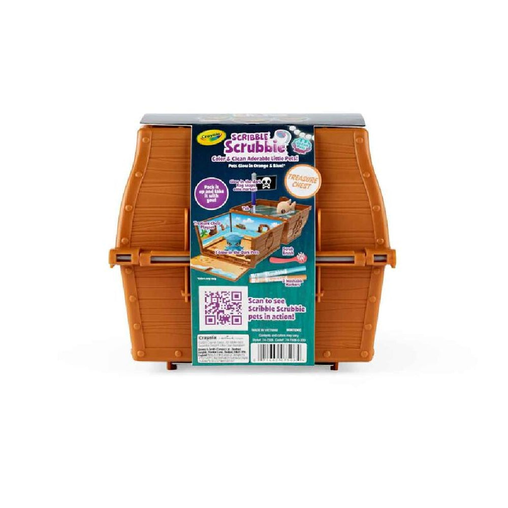 CRAYOLA LLC Crayola Scribble Scrubbie Ocean Treasure Chest Unisex, 3+ Years - Image 2