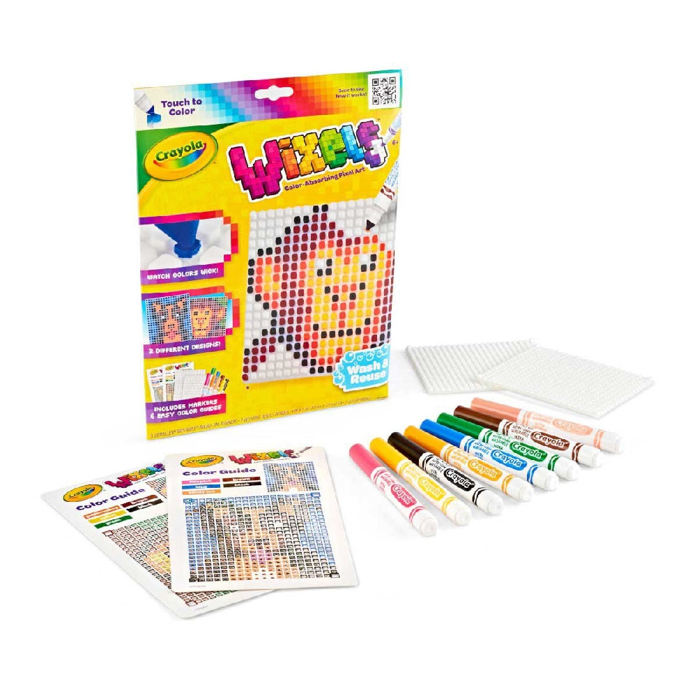 CRAYOLA LLC Crayola Wixels Animals Activity Kit Unisex, 6+ Years