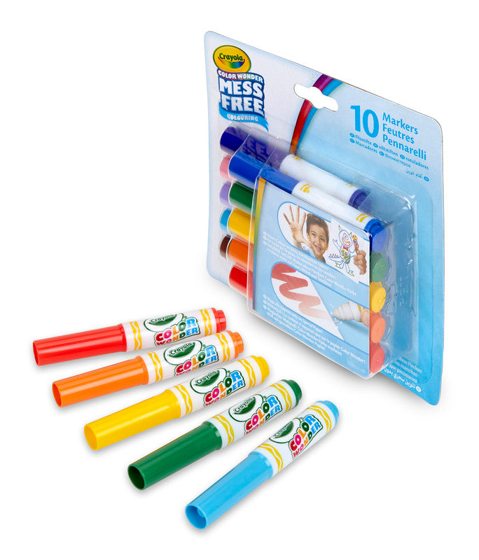 CRAYOLA LLC Crayola 10COUNT COLOR WONDER MINI MARKERS