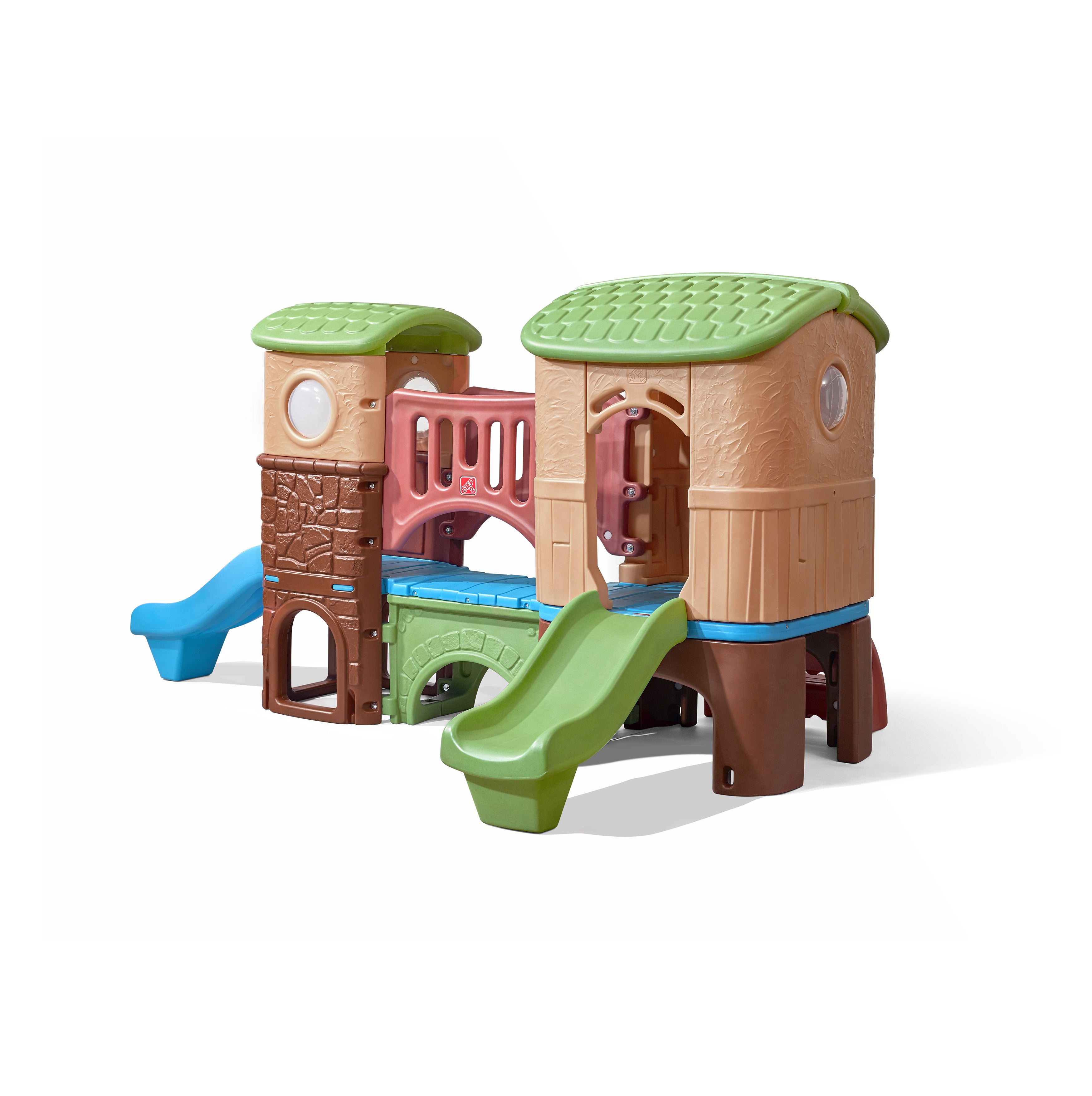 STEP2 Climber Clubhouse For Kids - Brown