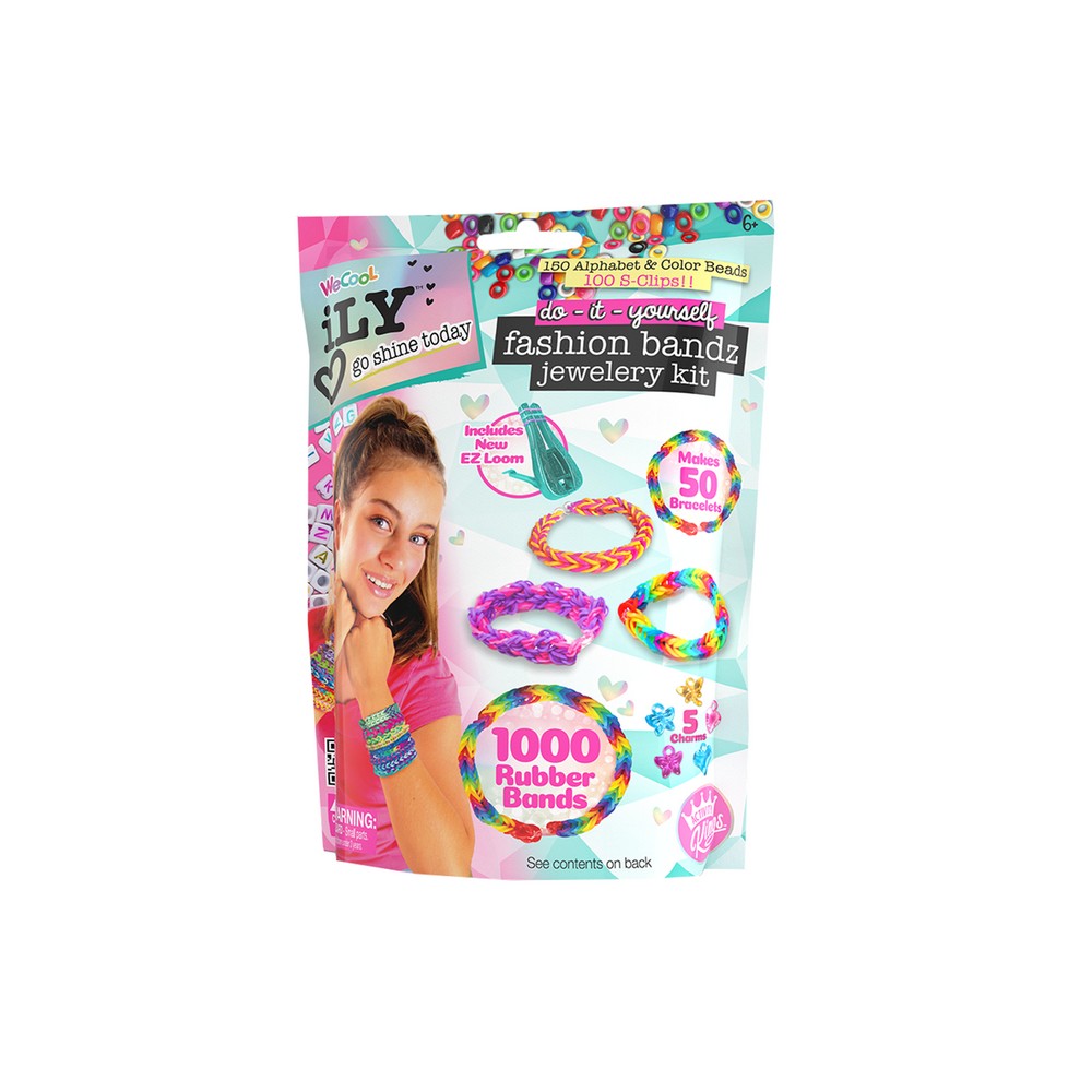 Ily DIY Fashion Bandz Jewelry Kit – Foil Bag Edition