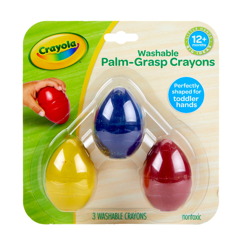 CRAYOLA LLC Crayola 3COUNT WASHABLE EGG CRAYON, 6PK - Image 2