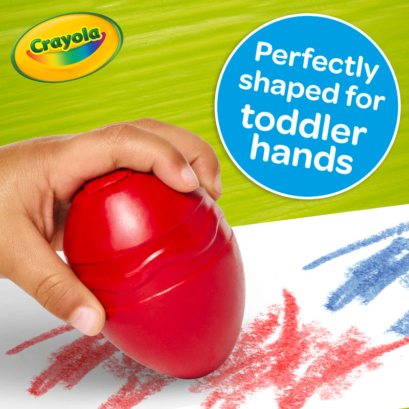CRAYOLA LLC Crayola 3COUNT WASHABLE EGG CRAYON, 6PK - Image 4