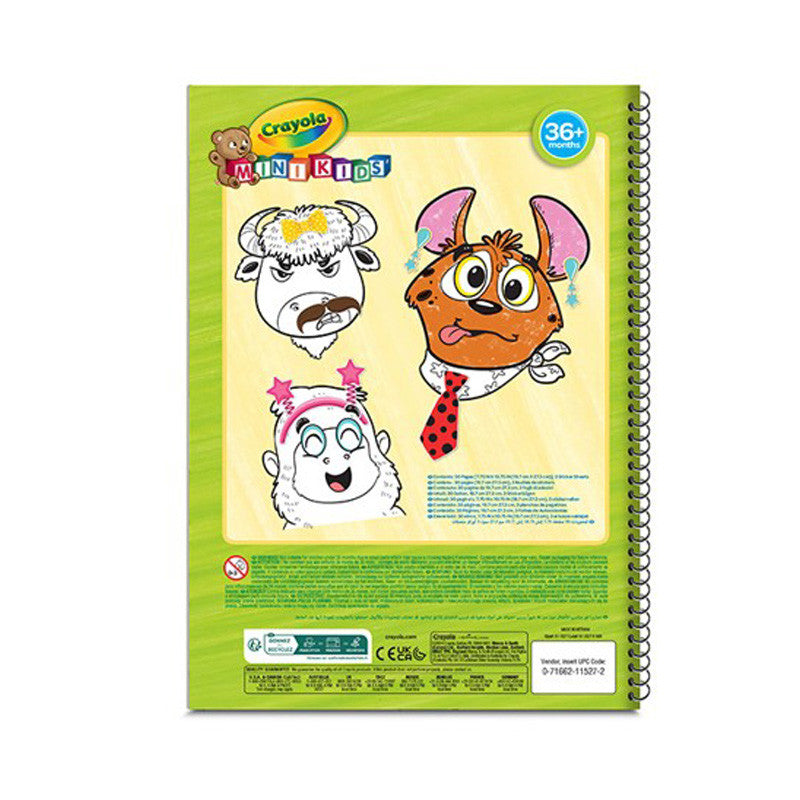 CRAYOLA LLC Mini Kids Mix & Match Flip Book – Interactive Emotions & Expressions Activity - Image 3