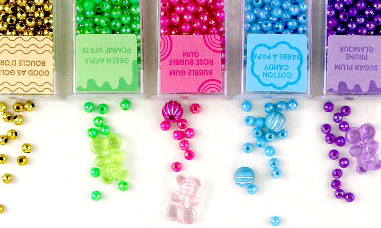 CRAYOLA LLC Crayola Creations Flip Top Bead Shop – Jewelry Craft Kit for Kids - Image 4