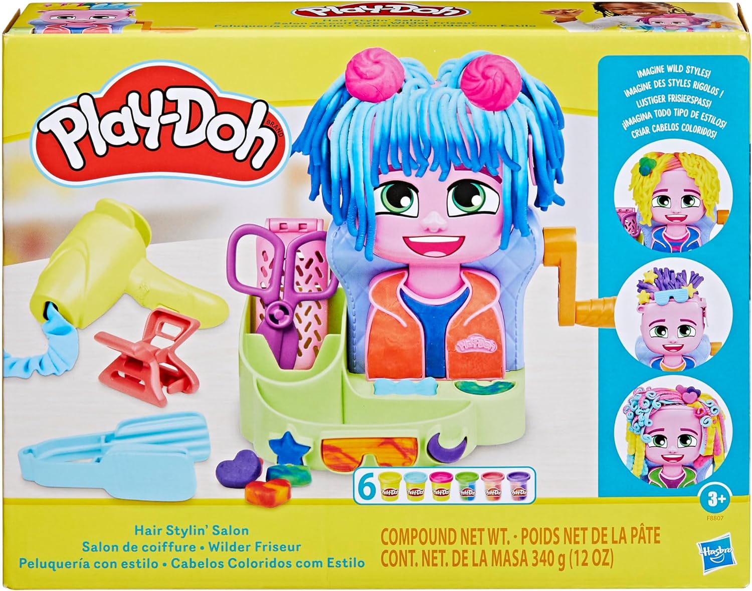 HASBRO Play-Doh Hair Styling' Salon Play set