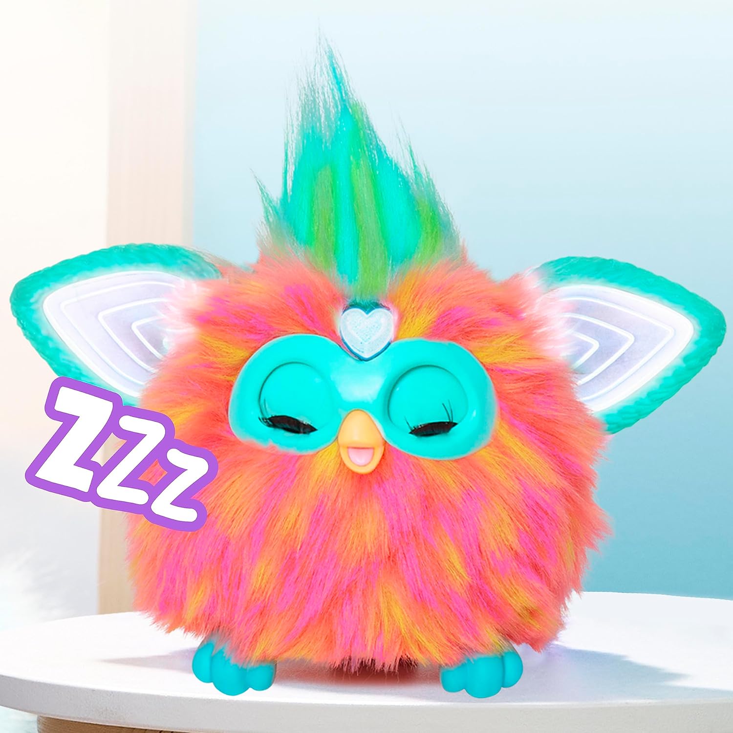 Furby Coral, 15 Fashion Accessories, Interactive Plush Toys for 6 Year Old Girls & Boys & Up, Voice Activated Animatronic - Image 5