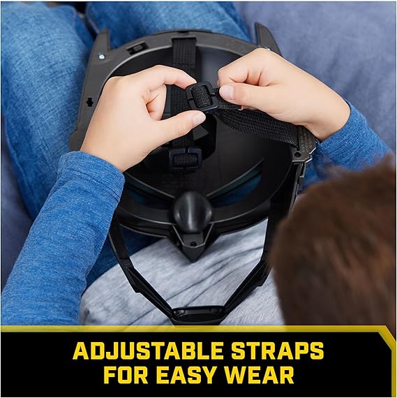DC COMICS, ARMOR-UP BATMAN MASK WITH VISOR, 15+ SOUNDS - Image 4