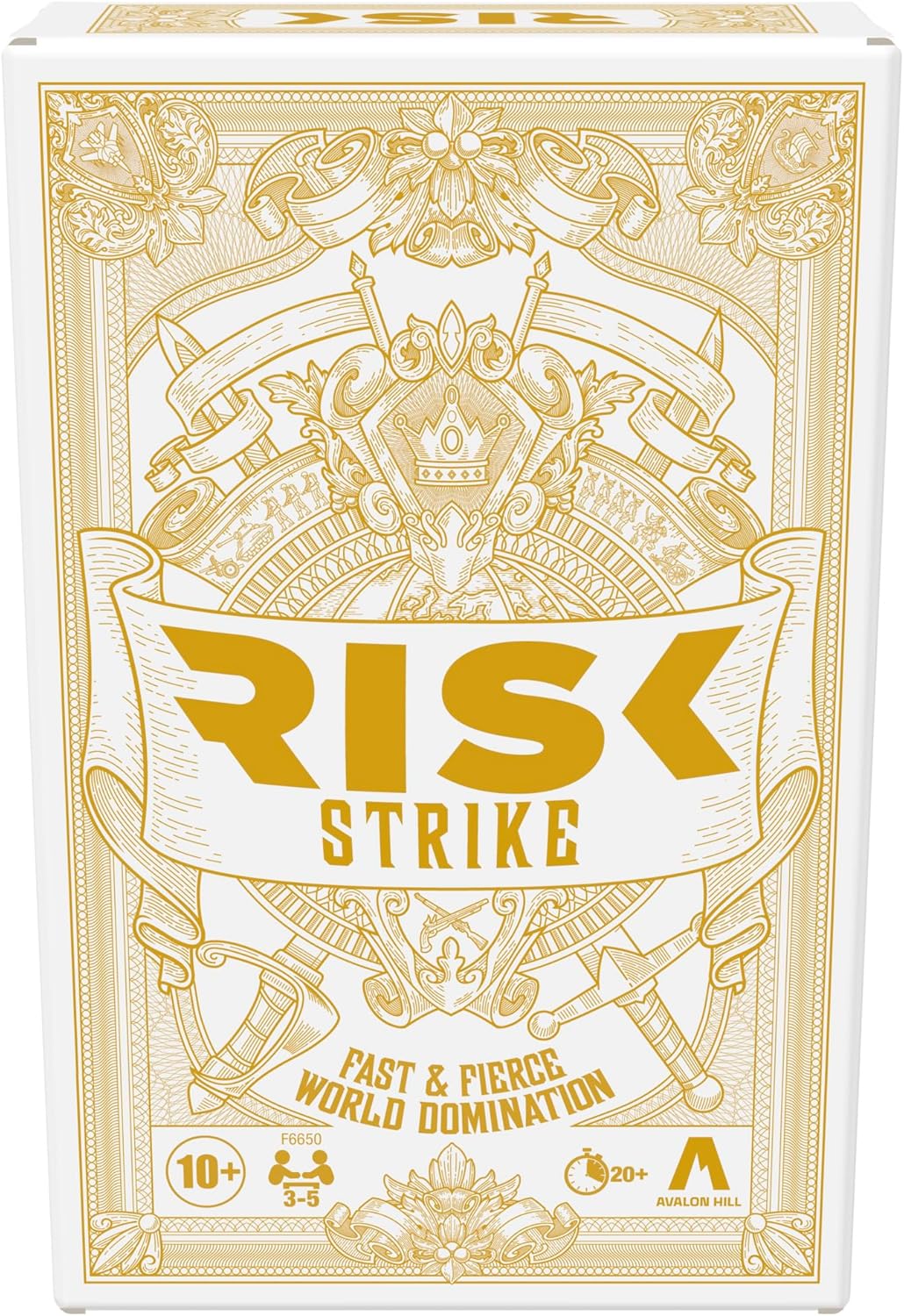 Risk Strike Cards and Dice Game, Quick-Playing Strategy Card Game, Ages 10+, Family Games - Image 2