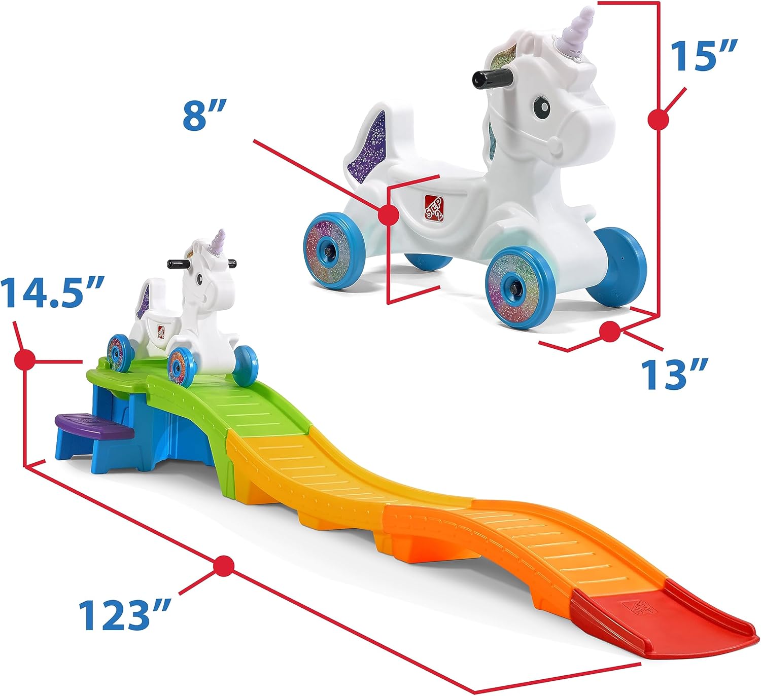 UNICORN UP & DOWN ROLLER COASTER - Image 7