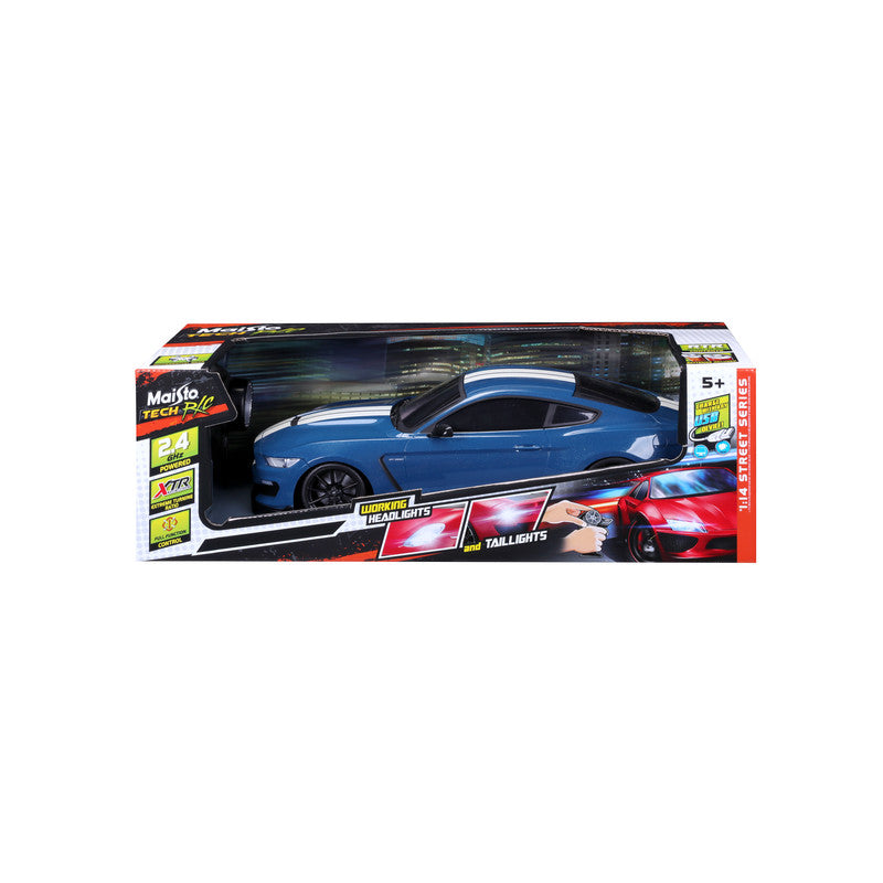 MAISTO TECH Maisto 1:14 Scale Rc Ford Shelby Gt350 Remote Control Diecast Car Unisex, 5-7 Years