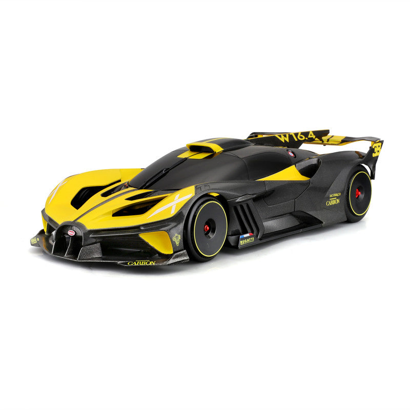 MAISTO TECH Maisto 1:14 Scale Bugatti Bolide Remote Control Diecast Car Unisex Yellow/Black, 5-7 Years