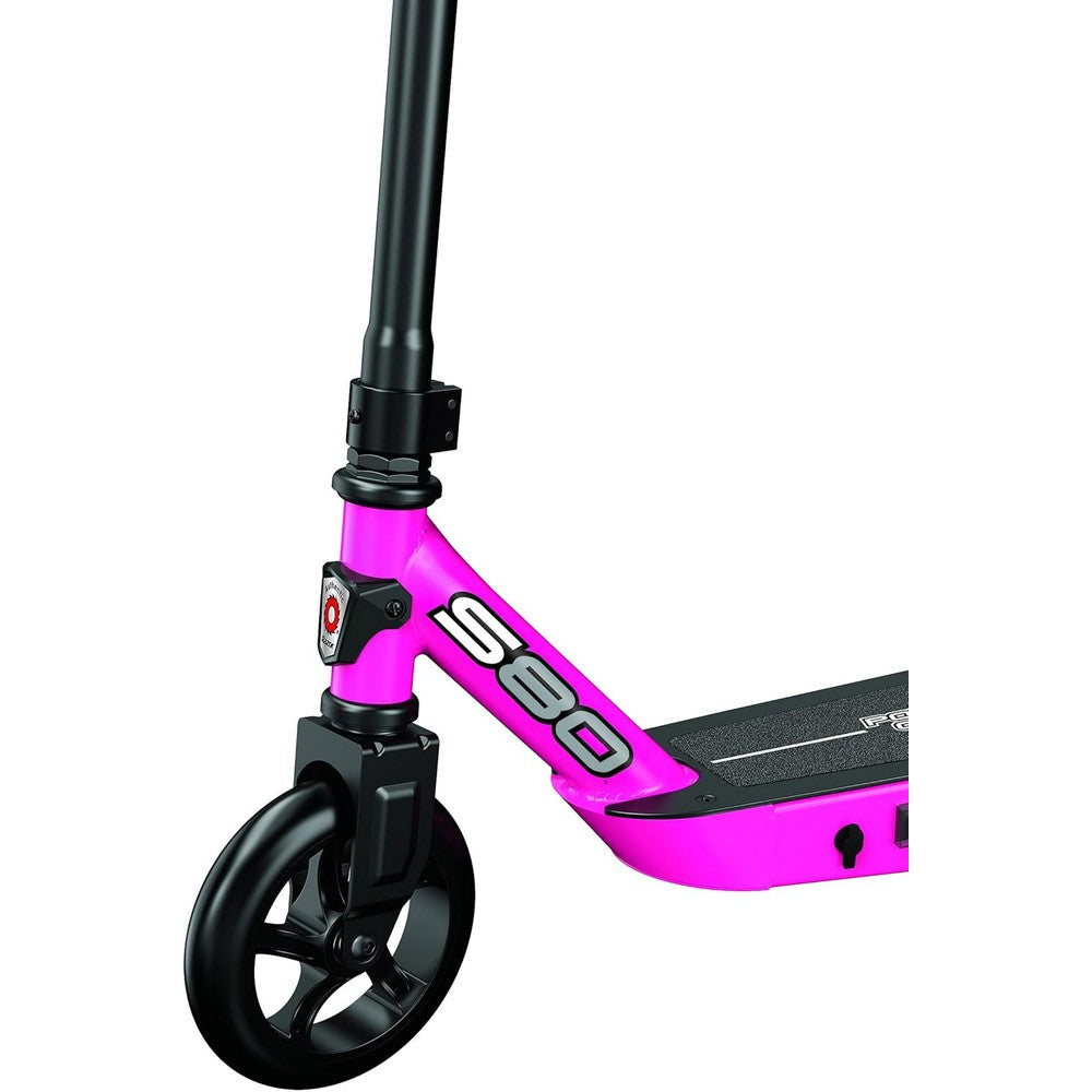 RAZOR Razor Power Core S80 Pink Electric Scooter Unisex, 8-10 Years - Image 4