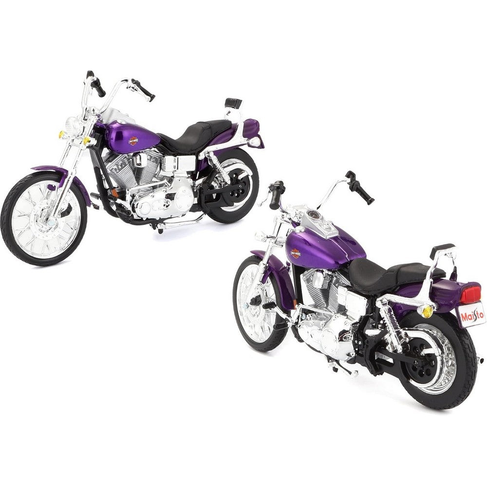 MAISTO DIECAST Maisto 1:18 Scale Assorted Harley Davidson Diecast Motorcycle with Stand Boys, 3-4 Years - Image 5