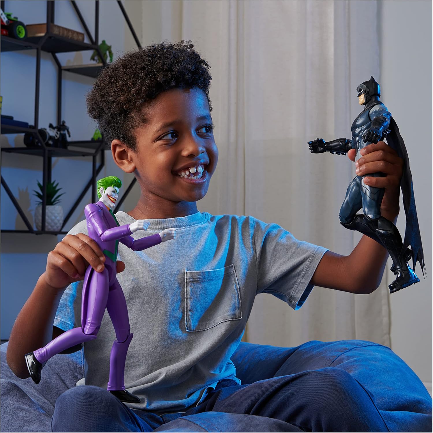 DC COMICS BATMAN THE JOKER 12IN ACTION FIGURE - Image 3