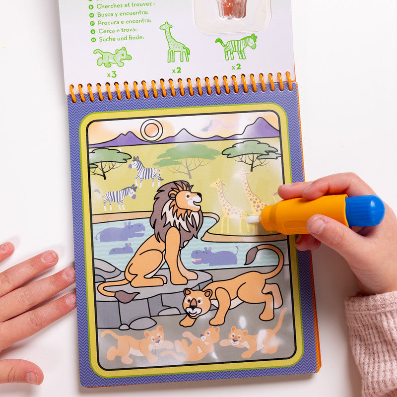 SMD _MELISSA & DOUG _SPIN MASTER Melissa & Doug Safari Water Wow! Art Kit Unisex, 3-4 Years - Image 5
