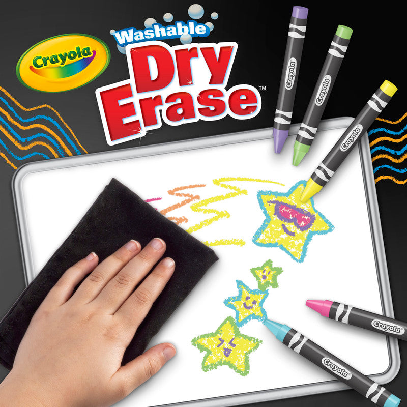 CRAYOLA LLC Crayola CRAYON, 8COUNT LARGE SIZE DRY ERASE,24PK - Image 6
