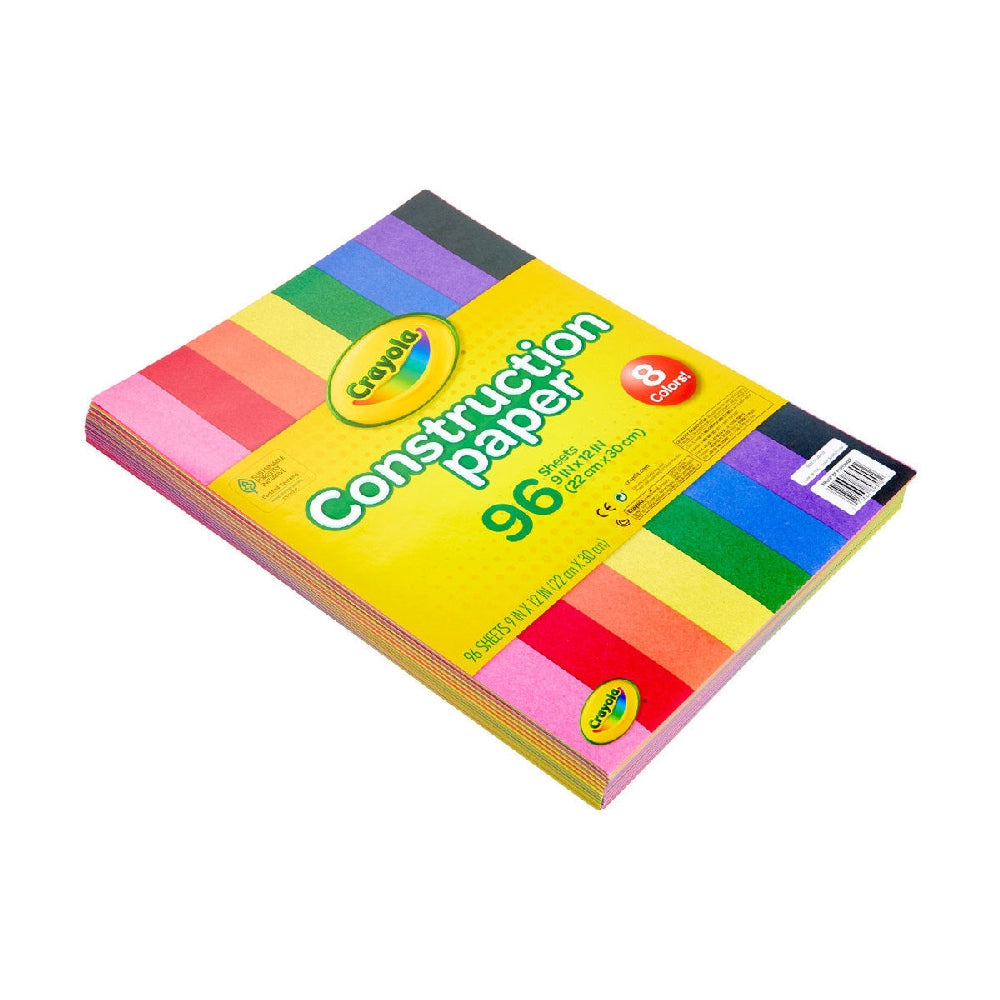 CRAYOLA LLC Crayola Construction Paper Unisex, 3+ Years, Pack of 96 - Image 3
