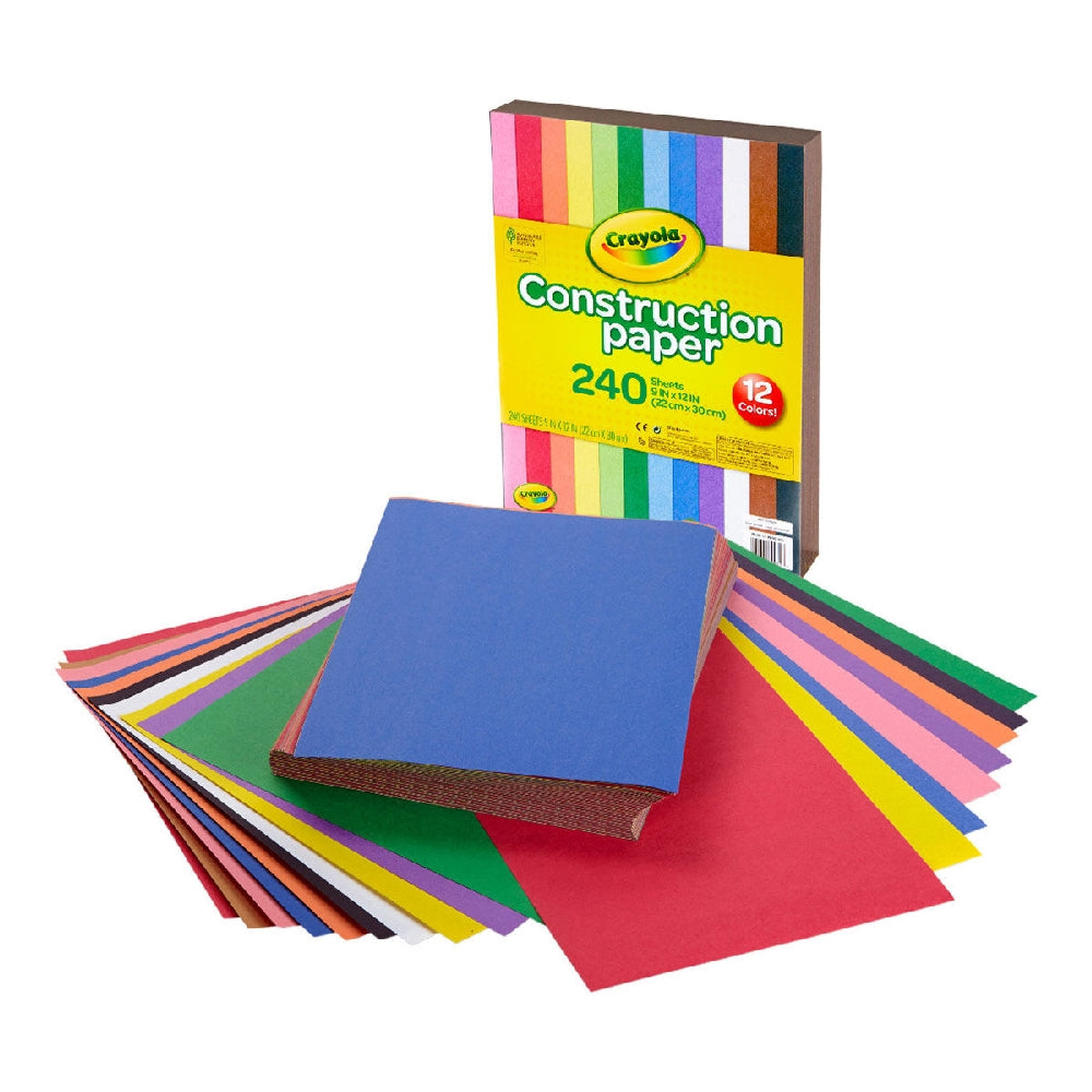CRAYOLA LLC Crayola Construction Paper Unisex, 3+ Years, Pack of 240