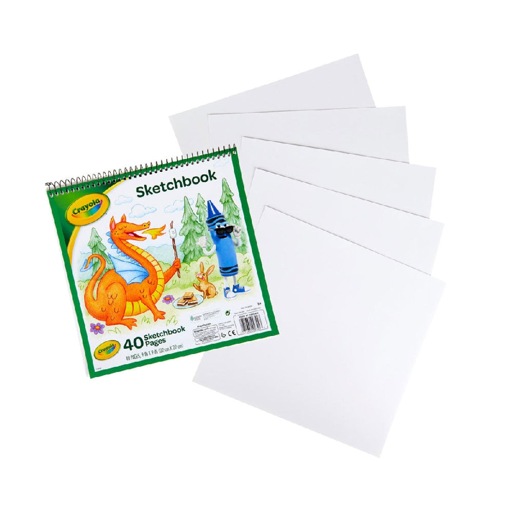CRAYOLA LLC Crayola Thick Pages Sketchbook Unisex, 3+ Years