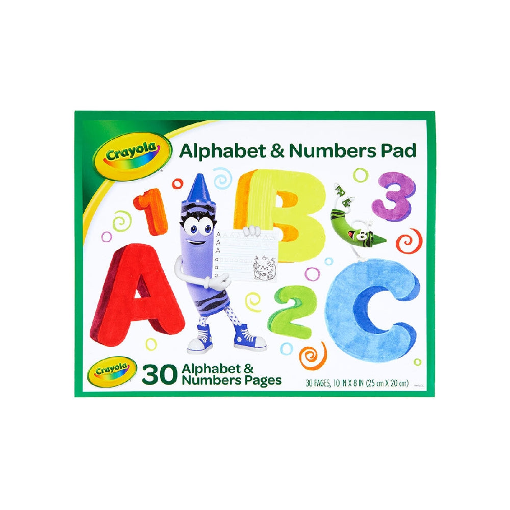 CRAYOLA LLC Crayola Tracing Alphabet & Numbers Pad Unisex, 3+ Years - Image 2
