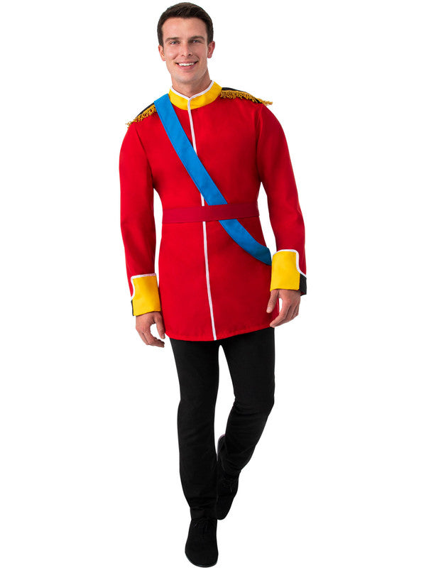  Prince (Royal Family) Costume for Kids | Prince Jacket, Epaulets & Sash | Size Standard (5-7 Years)