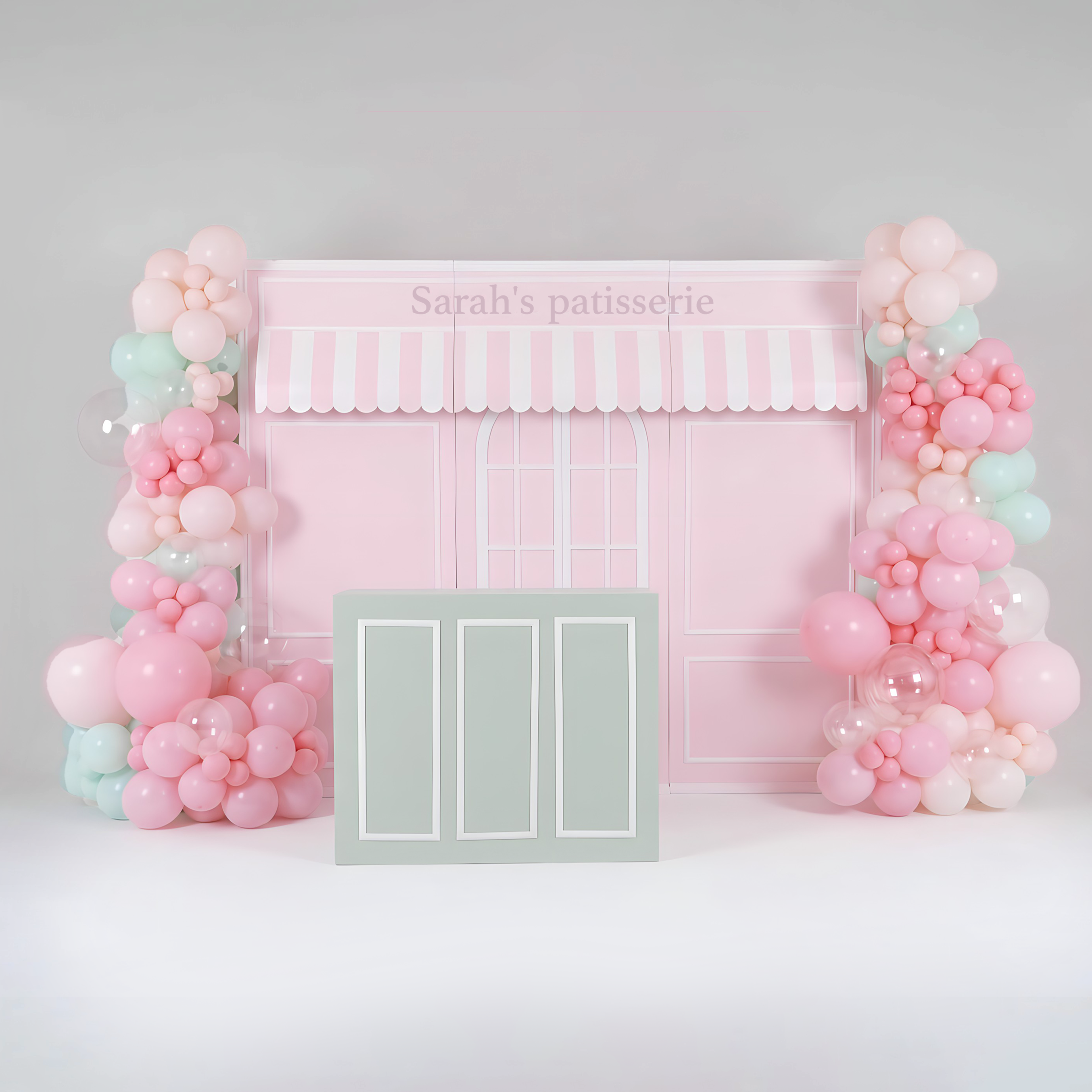 Laduree’ –Inspired Backdrop