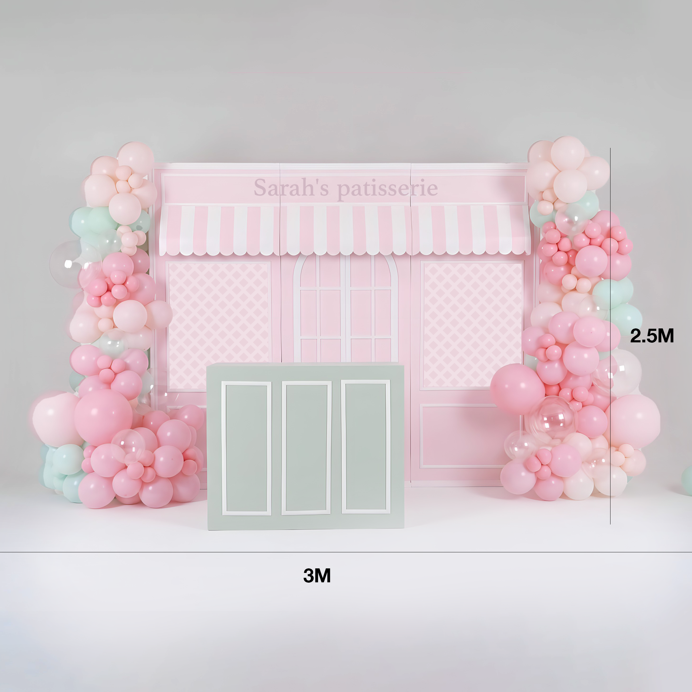 Laduree’ –Inspired Backdrop