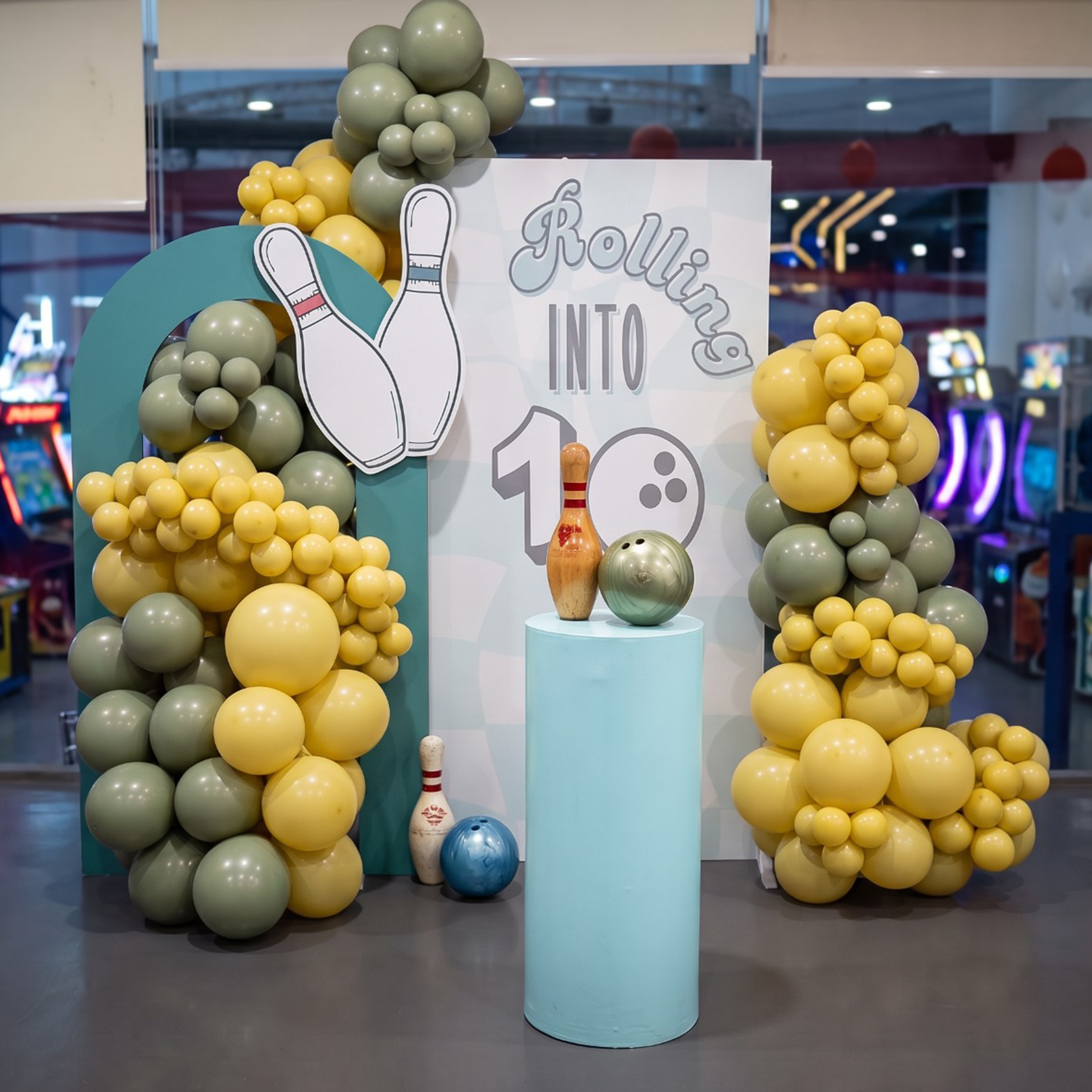 Bowling Backdrop