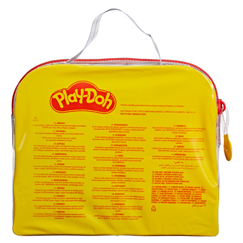 Play-Doh Starter Set 9-Piece Kit with Storage Tote & 4 Modeling Compound Cans, Arts and Crafts Toys for Kids 3 Years & Up, Preschool Toys - Image 4