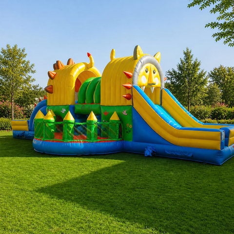 Double Slide Jumping Castle