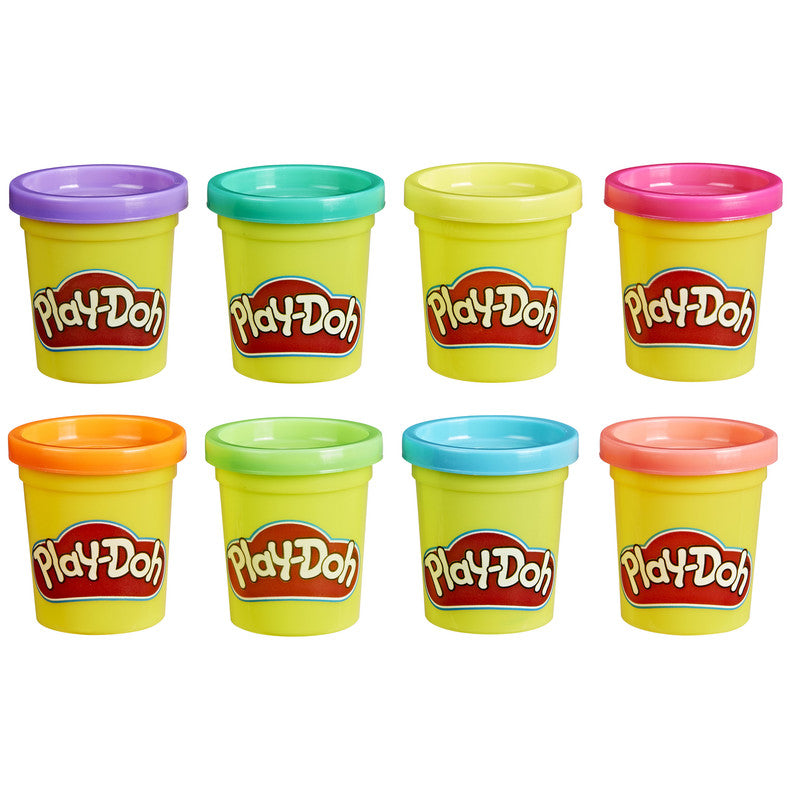 Play-Doh Neon Colors 8 Pack of 2-Ounce Cans, Toys for 2 Years and Up, Arts and Crafts for Kids, Imagination Toys - Image 2