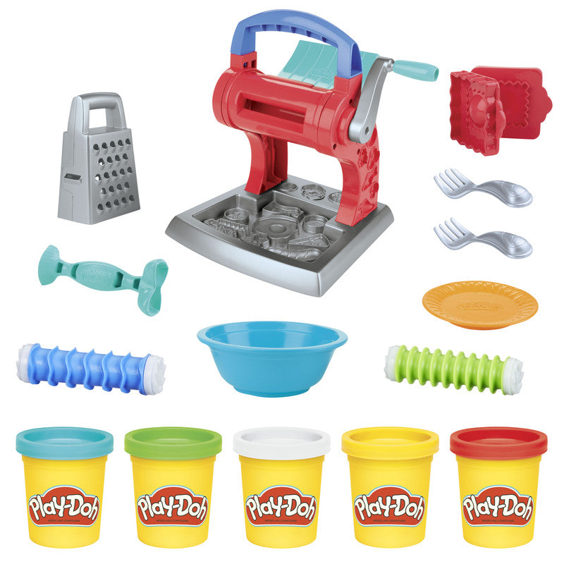 Kids Toy Play-Doh Kitchen Creations Noodle Party Playset for Kids 3 Years and Up with 5 Non-Toxic Colors - Image 3