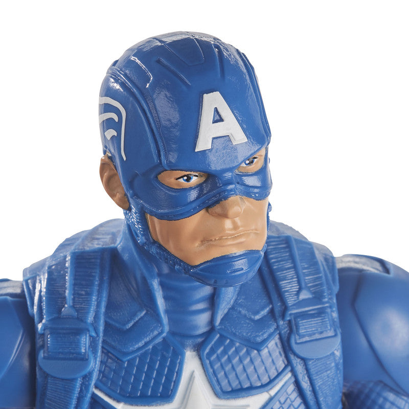 Marvel Avengers Titan Hero Series Captain America Action Figure, 12-Inch, Avengers Toys for Kids Ages 4 and Up - Image 3