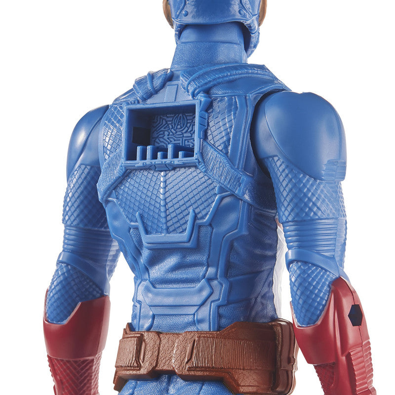 Marvel Avengers Titan Hero Series Captain America Action Figure, 12-Inch, Avengers Toys for Kids Ages 4 and Up - Image 4