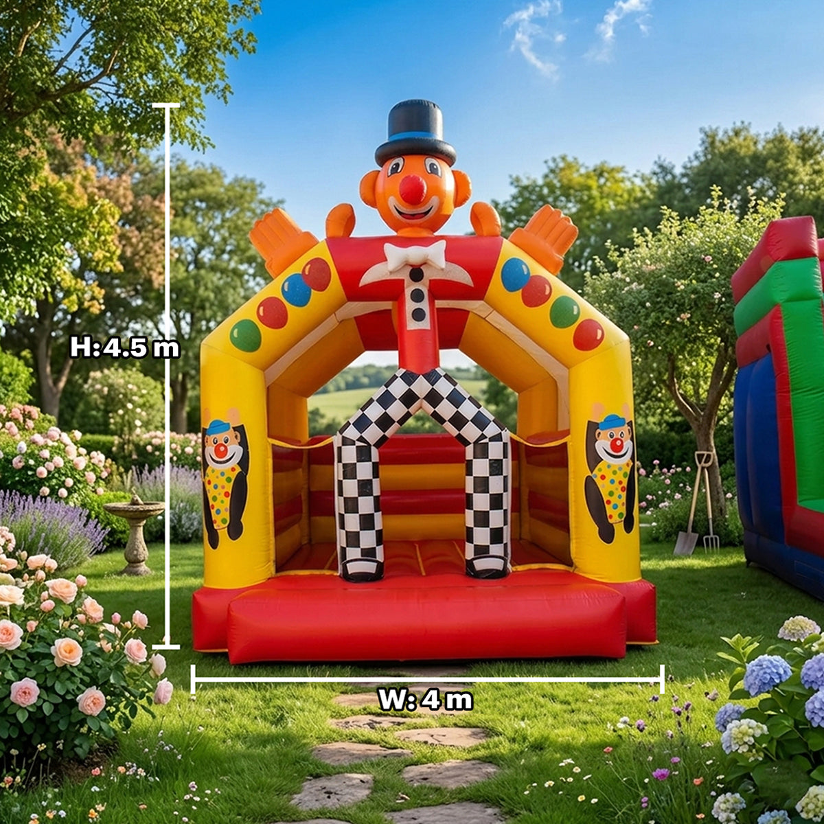 قلعة القفز المهرج