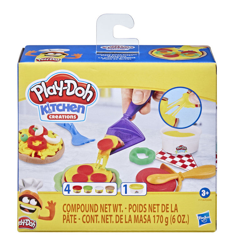 Play-Doh Kitchen Creations Taco Time Play Food Set for Kids 3 Years and Up with 4 Non-Toxic Colors - Image 2