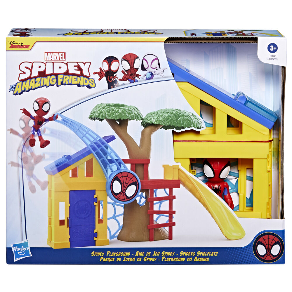 HASBRO Marvel Spidey and His Amazing Friends Spidey Playground Playset