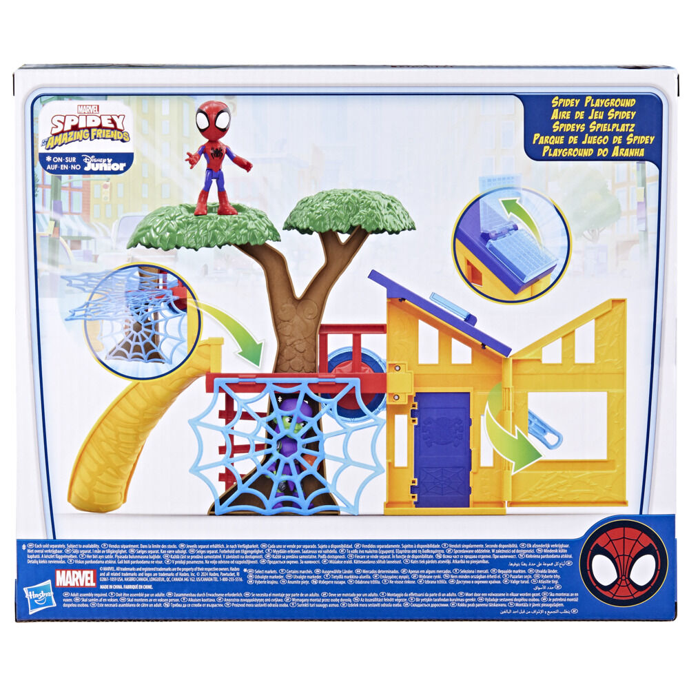 HASBRO Marvel Spidey and His Amazing Friends Spidey Playground Playset