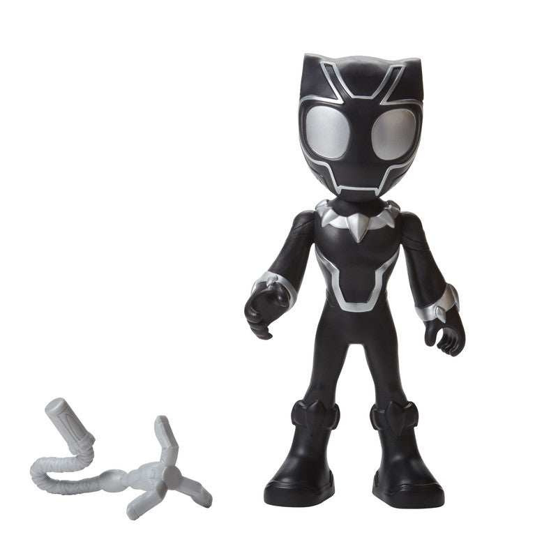 Marvel Spidey and His Amazing Friends Supersized Black Panther Action Figure, Preschool Superhero Toys - Image 2