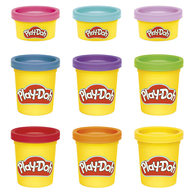 HASBRO Play-Doh PD Bright Rainbow 9 Pack